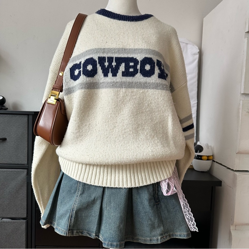 VINTAGE DALLAS COWBOYS KNIT JUMPER